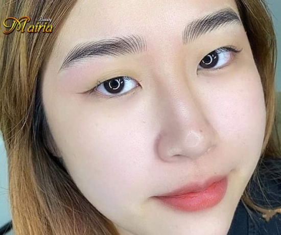 Phun môi collagen - phun mày điêu khắc sợi mày nam nữ 