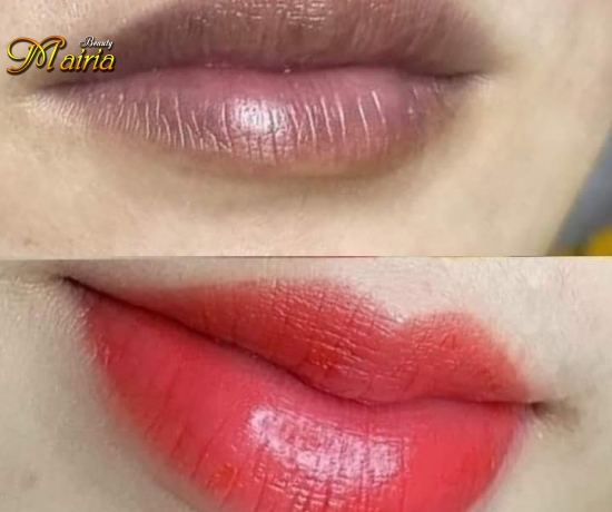 Phun môi collagen - phun mày điêu khắc sợi mày nam nữ 