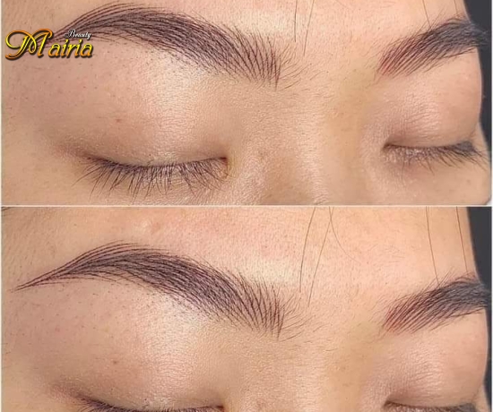 Phun môi collagen - phun mày điêu khắc sợi mày nam nữ 