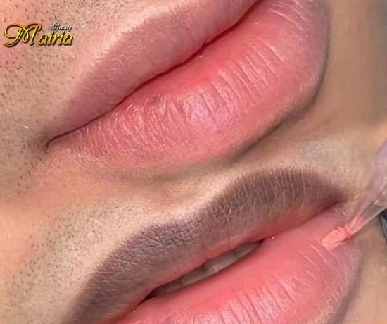 Phun môi collagen - phun mày điêu khắc sợi mày nam nữ 