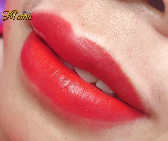 Phun môi collagen - phun mày điêu khắc sợi mày nam nữ 