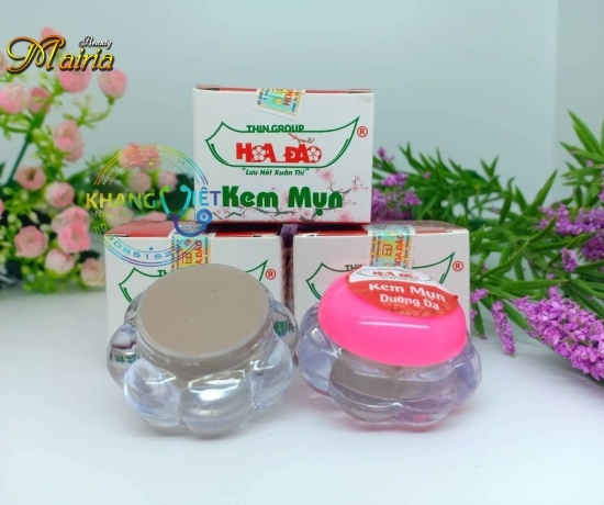 Trị mụn hoa anh đào