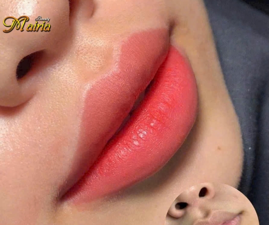 Mẫu môi nữ đỏ cherry 2