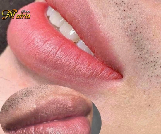 Khử thâm làm hồng môi nam